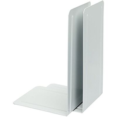 ALCO -Albert 4303-10 serre-livres en métal, 1 paire, 130 x 240 x 140 mm, blanc - Publicité ALCO -Albert 4303-10 serre-livres en métal, 1 paire, 130 x 240 x 140 mm, blanc - Publicité