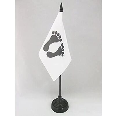 AZ FLAG Drapeau De Table Pieds-Noirs 15x10 cm Mini Drapeau Pied-Noir De Bureau 100% Polyester Avec Hampe De 25cm Et Socle En Plastique Noir - Publicité AZ FLAG Drapeau De Table Pieds-Noirs 15x10 cm Mini Drapeau Pied-Noir De Bureau 100% Polyester Avec Hampe De 25cm Et Socle En Plastique Noir - Publicité