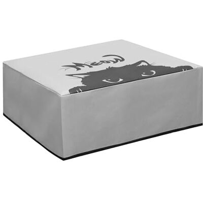 kwmobile Housse Compatible avec DeskJet 4120e / DeskJet 4155e / 4220e Housse de Protection Couverture pour Imprimante chat noir gris-noir - Publicité kwmobile Housse Compatible avec DeskJet 4120e / DeskJet 4155e / 4220e Housse de Protection Couverture pour Imprimante chat noir gris-noir - Publicité