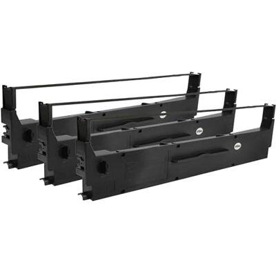 vhbw 3x Ruban encreur remplacement pour Epson S015637, C13S015637, C13S015647 pour imprimante matricielle ou de reçus noir - Publicité vhbw 3x Ruban encreur remplacement pour Epson S015637, C13S015637, C13S015647 pour imprimante matricielle ou de reçus noir - Publicité
