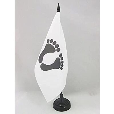 AZ FLAG Drapeau De Table Pieds-Noirs 21x14 cm Petit Drapeau Pied-Noir De Bureau 100% Polyester Avec Hampe De 25cm Et Socle En Plastique Noir - Publicité AZ FLAG Drapeau De Table Pieds-Noirs 21x14 cm Petit Drapeau Pied-Noir De Bureau 100% Polyester Avec Hampe De 25cm Et Socle En Plastique Noir - Publicité