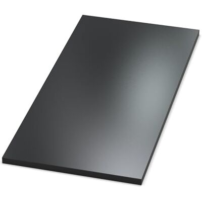 AUPROTEC Plateau de table 19 mm noir 80x40 cm Plateau en panneau de particules avec bord de 1 mm en ABS et collage PU Revêtu de mélamine Élégant et hydrofuge - Publicité AUPROTEC Plateau de table 19 mm noir 80x40 cm Plateau en panneau de particules avec bord de 1 mm en ABS et collage PU Revêtu de mélamine Élégant et hydrofuge - Publicité