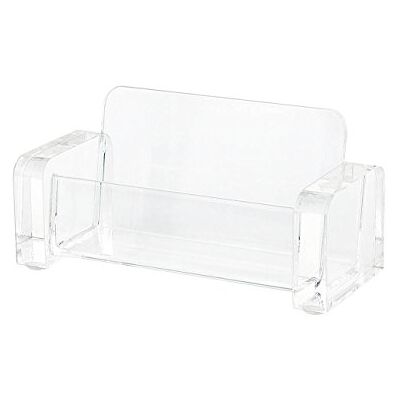 WEDO Cristallic Porte-cartes de visite acrylique Transparent - Publicité WEDO Cristallic Porte-cartes de visite acrylique Transparent - Publicité