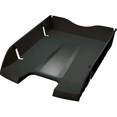 Helit Greenlogic H2363595 Corbeille à courrier Noir Onyx Opaque - Publicité Helit Greenlogic H2363595 Corbeille à courrier Noir Onyx Opaque - Publicité
