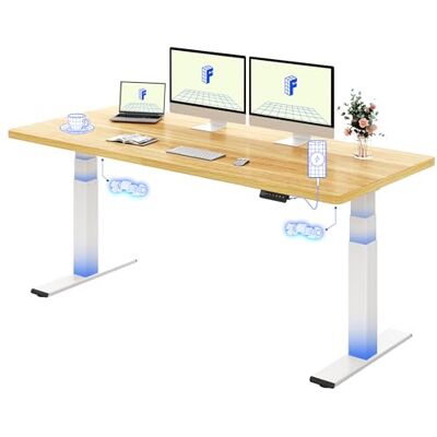 FLEXISPOT Bureau Assis Debout 180x80, 2 Moteurs, 200KG, Plateau 25mm E200, Plateau monobloc 25mm, Charge 200kg, 40 mm/s, 60-125cm, 3 segments, USB, anti-collision réglable, garantie 10 ans - Publicité FLEXISPOT Bureau Assis Debout 180x80, 2 Moteurs, 200KG, Plateau 25mm E200, Plateau monobloc 25mm, Charge 200kg, 40 mm/s, 60-125cm, 3 segments, USB, anti-collision réglable, garantie 10 ans - Publicité
