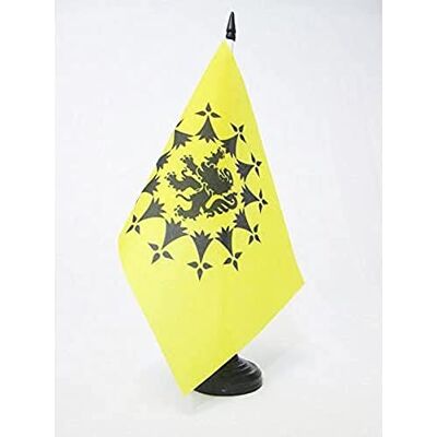 AZ FLAG Drapeau De Table Île de Batz 21x14 cm Petit Drapeau De L'Ile-De-Batz De Bureau 100% Polyester Avec Hampe De 25cm Et Socle En Plastique Noir - Publicité AZ FLAG Drapeau De Table Île de Batz 21x14 cm Petit Drapeau De L'Ile-De-Batz De Bureau 100% Polyester Avec Hampe De 25cm Et Socle En Plastique Noir - Publicité