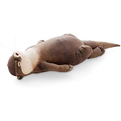 Deeabo 40cm Poupée Loutre, Loutre Couchée en Coton Rembourré Coussin Oreiller Coussin avec étui à Crayons Sac Fermeture éclair pour Les Employés De Bureau Enfants Filles Cadeau Danniversaire De Noël - Publicité Deeabo 40cm Poupée Loutre, Loutre Couchée en Coton Rembourré Coussin Oreiller Coussin avec étui à Crayons Sac Fermeture éclair pour Les Employés De Bureau Enfants Filles Cadeau Danniversaire De Noël - Publicité