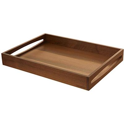 Plateau en noyer Continenta - 49x35 cm - Élégant et durable - Publicité Plateau en noyer Continenta - 49x35 cm - Élégant et durable - Publicité