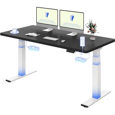 FLEXISPOT Bureau Assis Debout 160x80, 2 Moteurs, 200KG, Plateau 25mm E200, Plateau monobloc 25mm, Charge 200kg, 40 mm/s, 60-125cm, 3 segments, USB, anti-collision réglable, garantie 10 ans - Publicité FLEXISPOT Bureau Assis Debout 160x80, 2 Moteurs, 200KG, Plateau 25mm E200, Plateau monobloc 25mm, Charge 200kg, 40 mm/s, 60-125cm, 3 segments, USB, anti-collision réglable, garantie 10 ans - Publicité