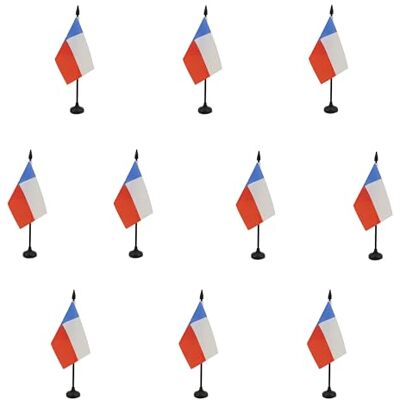 AZ FLAG Lot de 10 Drapeaux de Table Texas 15x10 cm Socle Plastique Usage intérieur Drapeau de bureau texan finition cousue et bords renforcés avec mât en plastique et socle en plastique - Publicité AZ FLAG Lot de 10 Drapeaux de Table Texas 15x10 cm Socle Plastique Usage intérieur Drapeau de bureau texan finition cousue et bords renforcés avec mât en plastique et socle en plastique - Publicité
