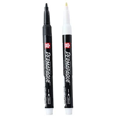 SAKURA Kennzeichnung Permapaque, 1 weiß und 1 schwarz - Publicité SAKURA Kennzeichnung Permapaque, 1 weiß und 1 schwarz - Publicité