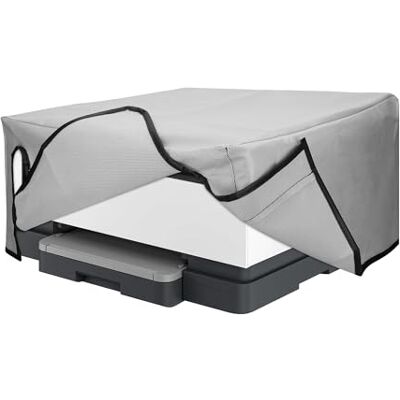 kwmobile Housse compatible avec HP OfficeJet 8015e / OfficeJet 8122e Housse de protection pour imprimante gris clair - Publicité kwmobile Housse compatible avec HP OfficeJet 8015e / OfficeJet 8122e Housse de protection pour imprimante gris clair - Publicité
