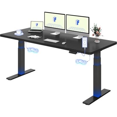 FLEXISPOT Bureau Assis Debout 180x80, 2 Moteurs, 200KG, Plateau 25mm E200, Plateau monobloc 25mm, Charge 200kg, 40 mm/s, 60-125cm, 3 segments, USB, anti-collision réglable, garantie 10 ans - Publicité FLEXISPOT Bureau Assis Debout 180x80, 2 Moteurs, 200KG, Plateau 25mm E200, Plateau monobloc 25mm, Charge 200kg, 40 mm/s, 60-125cm, 3 segments, USB, anti-collision réglable, garantie 10 ans - Publicité