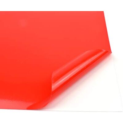 EVG Evergreen Goods Lot de 10 Feuilles A4 Vinyle Autocollant Brillant Rouge Pour Machines de Découpe Mat et Brillant Vinyle Autocollant Imprimable Laser Imperméable 210 x 297mm - Publicité EVG Evergreen Goods Lot de 10 Feuilles A4 Vinyle Autocollant Brillant Rouge Pour Machines de Découpe Mat et Brillant Vinyle Autocollant Imprimable Laser Imperméable 210 x 297mm - Publicité