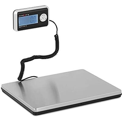 Steinberg Balance Professionnelle Pèse-colis Pèse Paquet Bureau de Poste SBS-PT-200/100 (200kg/100g, surface de pesée 31x38,5cm, 3 unités de pesée (kg, lb, oz), adaptateur inclus (9V, 200 mA), LCD) - Publicité Steinberg Balance Professionnelle Pèse-colis Pèse Paquet Bureau de Poste SBS-PT-200/100 (200kg/100g, surface de pesée 31x38,5cm, 3 unités de pesée (kg, lb, oz), adaptateur inclus (9V, 200 mA), LCD) - Publicité