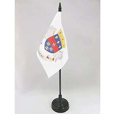 AZ FLAG Drapeau De Table Saint-Barthélemy 15x10 cm Mini Drapeau De Saint Barthélémy De Bureau 100% Polyester Avec Hampe De 25cm Et Socle En Plastique Noir - Publicité AZ FLAG Drapeau De Table Saint-Barthélemy 15x10 cm Mini Drapeau De Saint Barthélémy De Bureau 100% Polyester Avec Hampe De 25cm Et Socle En Plastique Noir - Publicité