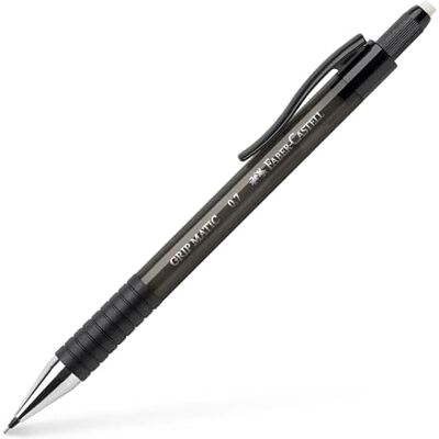 Faber-Castell 137799 Porte-mine Grip Matic Noir 0,7 mm - Publicité Faber-Castell 137799 Porte-mine Grip Matic Noir 0,7 mm - Publicité