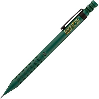Pentel Porte-mine Smash Q1005-PLS2, édition limitée, 0,02" (0,5 mm), Discover Kaki - Publicité Pentel Porte-mine Smash Q1005-PLS2, édition limitée, 0,02" (0,5 mm), Discover Kaki - Publicité