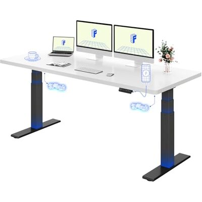 FLEXISPOT Bureau Assis Debout 180x80, 2 Moteurs, 200KG, Plateau 25mm E200, Plateau monobloc 25mm, Charge 200kg, 40 mm/s, 60-125cm, 3 segments, USB, anti-collision réglable, garantie 10 ans - Publicité FLEXISPOT Bureau Assis Debout 180x80, 2 Moteurs, 200KG, Plateau 25mm E200, Plateau monobloc 25mm, Charge 200kg, 40 mm/s, 60-125cm, 3 segments, USB, anti-collision réglable, garantie 10 ans - Publicité