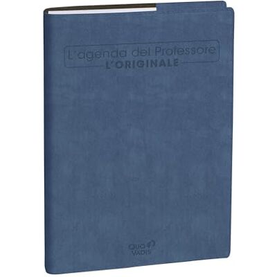 QUO VADIS Agenda 2026-2027 Le Professeur IT Roma Bleu glacé 21x27 cm - Publicité QUO VADIS Agenda 2026-2027 Le Professeur IT Roma Bleu glacé 21x27 cm - Publicité