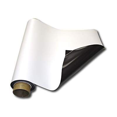 Magnosphere Feuille magnétique Caoutchouc aimanté BLANC MAT 0,5mm x 0,62m x 1m vendu au mètre Aimant flexible blanche imprimable avec impression numérique repositionnable sur toutes surfaces métaliques - Publicité Magnosphere Feuille magnétique Caoutchouc aimanté BLANC MAT 0,5mm x 0,62m x 1m vendu au mètre Aimant flexible blanche imprimable avec impression numérique repositionnable sur toutes surfaces métaliques - Publicité