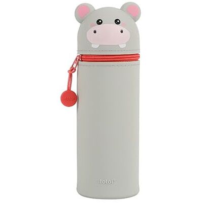 i-Total XL2482E Rose Trousse en silicone Hippo - Trousse à crayons - Publicité i-Total XL2482E Rose Trousse en silicone Hippo - Trousse à crayons - Publicité