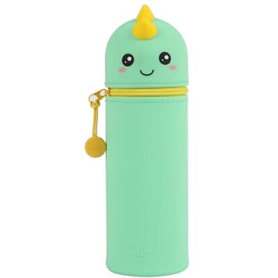 i-Total - Hello Dino XL2482D - Silicone - Hello Dino - Pochette à crayons - Publicité i-Total - Hello Dino XL2482D - Silicone - Hello Dino - Pochette à crayons - Publicité