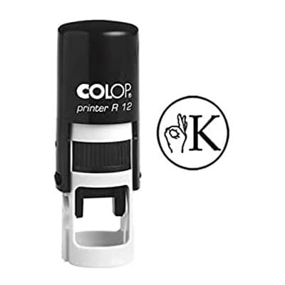 Printtoo OK Timbre auto-encrage Mini Rubber ronde enseignants décoratifs Timbres 12mm - Publicité Printtoo OK Timbre auto-encrage Mini Rubber ronde enseignants décoratifs Timbres 12mm - Publicité
