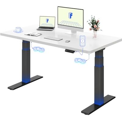 FLEXISPOT Bureau Assis Debout 140x80, 2 Moteurs, 200KG, Plateau 25mm E200, Plateau monobloc 25mm, Charge 200kg, 40 mm/s, 60-125cm, 3 segments, USB, anti-collision réglable, garantie 10 ans - Publicité FLEXISPOT Bureau Assis Debout 140x80, 2 Moteurs, 200KG, Plateau 25mm E200, Plateau monobloc 25mm, Charge 200kg, 40 mm/s, 60-125cm, 3 segments, USB, anti-collision réglable, garantie 10 ans - Publicité