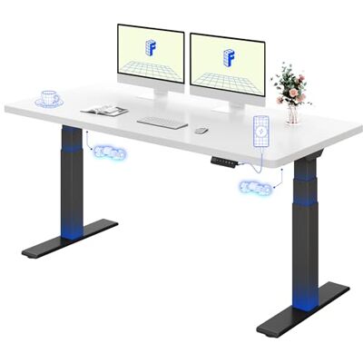 FLEXISPOT Bureau Assis Debout 160x80, 2 Moteurs, 200KG, Plateau 25mm E200, Plateau monobloc 25mm, Charge 200kg, 40 mm/s, 60-125cm, 3 segments, USB, anti-collision réglable, garantie 10 ans - Publicité FLEXISPOT Bureau Assis Debout 160x80, 2 Moteurs, 200KG, Plateau 25mm E200, Plateau monobloc 25mm, Charge 200kg, 40 mm/s, 60-125cm, 3 segments, USB, anti-collision réglable, garantie 10 ans - Publicité