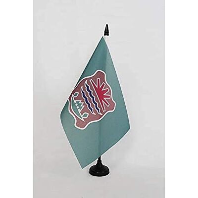 AZ FLAG Drapeau de table Abénaquis de l'est du Québec 21x14cm PETIT Drapeaux DE BUREAU amérindien 14 x 21 cm - Publicité AZ FLAG Drapeau de table Abénaquis de l'est du Québec 21x14cm PETIT Drapeaux DE BUREAU amérindien 14 x 21 cm - Publicité