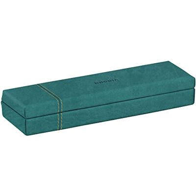 Rhodia 194517C Plumier Paon 21x5,5x3 cm simili cuir italien Home Office - Publicité Rhodia 194517C Plumier Paon 21x5,5x3 cm simili cuir italien Home Office - Publicité