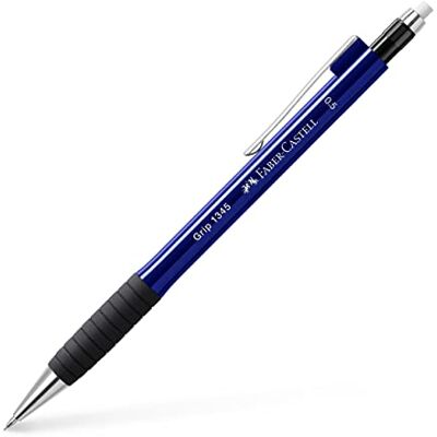 Faber-Castell - FAB134555 - 0.5mm - Bleu - Stylo mécanique - Publicité Faber-Castell - FAB134555 - 0.5mm - Bleu - Stylo mécanique - Publicité