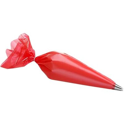 HENDI Poche à douille jetable antidérapante, rouleau de 70 pièces, pour préparations froides et chaudes (jusqu’à 100°C), 520x280mm, sans BPA, conforme aux normes HACCP, rouge - Publicité HENDI Poche à douille jetable antidérapante, rouleau de 70 pièces, pour préparations froides et chaudes (jusqu’à 100°C), 520x280mm, sans BPA, conforme aux normes HACCP, rouge - Publicité
