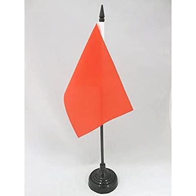 AZ FLAG Drapeau de Table Unicolore Rouge 15x10 cm Socle Plastique Usage intérieur Drapeau de bureau de couleur rouge finition cousue et bords renforcés polyester 100D - Publicité AZ FLAG Drapeau de Table Unicolore Rouge 15x10 cm Socle Plastique Usage intérieur Drapeau de bureau de couleur rouge finition cousue et bords renforcés polyester 100D - Publicité
