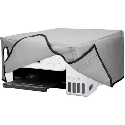 kwmobile Housse compatible avec Epson Eco Tank ET-2826/2800 Housse de protection pour imprimante gris clair - Publicité kwmobile Housse compatible avec Epson Eco Tank ET-2826/2800 Housse de protection pour imprimante gris clair - Publicité