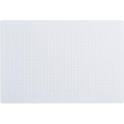 DAHLE Vantage 10681 Tapis de découpe auto-cicatrisant, transparent, 30,5 x 45,7 cm, grille de 1,3 cm, 5 couches pour une guérison maximale, parfait pour les travaux manuels et la couture, Transparent - Publicité DAHLE Vantage 10681 Tapis de découpe auto-cicatrisant, transparent, 30,5 x 45,7 cm, grille de 1,3 cm, 5 couches pour une guérison maximale, parfait pour les travaux manuels et la couture, Transparent - Publicité