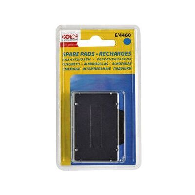 COLOP E/4460 Bleu Coussin de rechange pour professionnelle. 5204/5206 Bleu E/4460, BP 2 St - Publicité COLOP E/4460 Bleu Coussin de rechange pour professionnelle. 5204/5206 Bleu E/4460, BP 2 St - Publicité