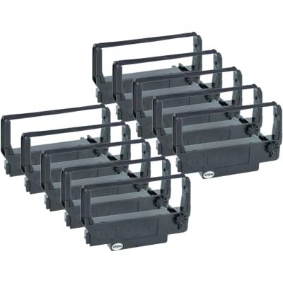 vhbw 10x Ruban encreur compatible avec Epson TM-U220B TM-U220D, TM-U370, TM-U220A, TM-U325 imprimante matricielle ou de reçus noir - Publicité vhbw 10x Ruban encreur compatible avec Epson TM-U220B TM-U220D, TM-U370, TM-U220A, TM-U325 imprimante matricielle ou de reçus noir - Publicité