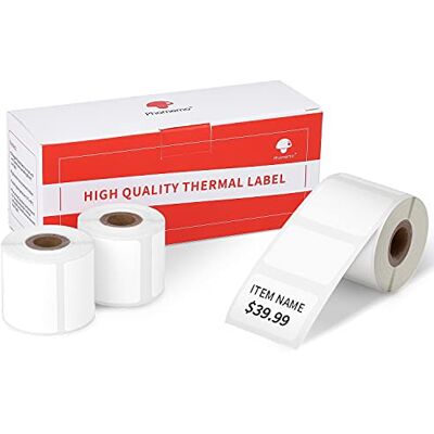 Phomemo M110 Lot de 3 rouleaux de 30 x 20 mm pour étiqueteuse M110/M200, code barres, nom, prix, etc. Publicité Phomemo M110 Lot de 3 rouleaux de 30 x 20 mm pour étiqueteuse M110/M200, code barres, nom, prix, etc. Publicité