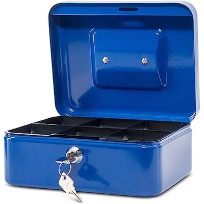 MAUL Caisse à monnaie Midi 20 x 17 x 9 cm Bleu - Publicité MAUL Caisse à monnaie Midi 20 x 17 x 9 cm Bleu - Publicité