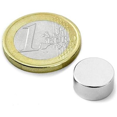 Magnosphere 10 x Aimant rond Disque magnétique Ø 12 x 6mm Néodyme N45 (NdFeB) Nickelé Force d'adhérence: 4,5kg Aimants ronds puissants Disques magnétiques - Publicité Magnosphere 10 x Aimant rond Disque magnétique Ø 12 x 6mm Néodyme N45 (NdFeB) Nickelé Force d'adhérence: 4,5kg Aimants ronds puissants Disques magnétiques - Publicité