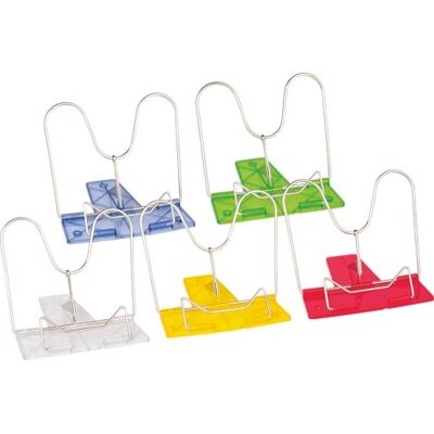 BRUNNEN Fontaine 1040400 Support de lecture en plastique (assortis Blanc, Jaune, Rouge, Bleu, Vert) - Publicité BRUNNEN Fontaine 1040400 Support de lecture en plastique (assortis Blanc, Jaune, Rouge, Bleu, Vert) - Publicité