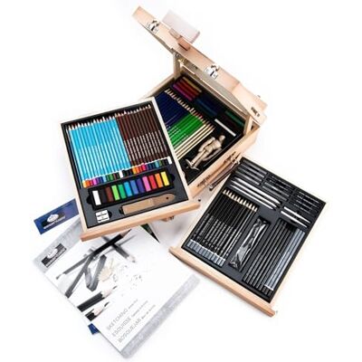 Ensemble de dessin Royal & Langnickel - Kit de esquisses artistiques - Publicité Ensemble de dessin Royal & Langnickel - Kit de esquisses artistiques - Publicité