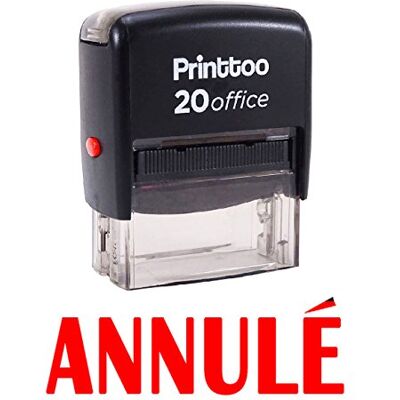 Printtoo ANNULE Self Encrage Rubber Stamp Stationary Office personnalisé Timbre-Rouge - Publicité Printtoo ANNULE Self Encrage Rubber Stamp Stationary Office personnalisé Timbre-Rouge - Publicité