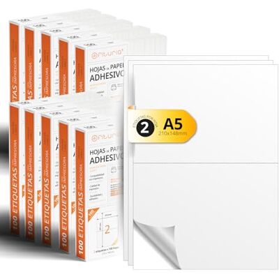 Folios Étiquettes Adhésives Blanches A4 - Créez Vos Autocollants - Étiquettes Adhesives Imprimables - Publicité Folios Étiquettes Adhésives Blanches A4 - Créez Vos Autocollants - Étiquettes Adhesives Imprimables - Publicité