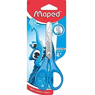 Maped Ciseaux Essentials à Bouts Ronds 13 cm ciseaux enfant - Publicité Maped Ciseaux Essentials à Bouts Ronds 13 cm ciseaux enfant - Publicité