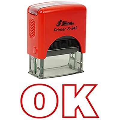 Printtoo OK Stamp auto-encrage caoutchouc Stationary Office personnalisé Brillant Stamp - Publicité Printtoo OK Stamp auto-encrage caoutchouc Stationary Office personnalisé Brillant Stamp - Publicité
