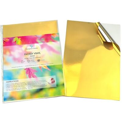 EVG Evergreen Goods Ltd 10x A4 Imperméable Étiquettes Autocollantes en Vinyle - Publicité EVG Evergreen Goods Ltd 10x A4 Imperméable Étiquettes Autocollantes en Vinyle - Publicité