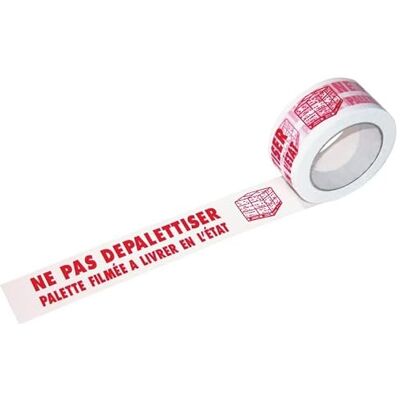 UNIVERS GRAPHIQUE 3 Rouleaux Adhésif NE PAS DEPALETTISER 48 X 100 MÈTRES (34% de plus que les 66 mètres) rouleau pour emballage, livraison. marque référence UGRADNPD - Publicité UNIVERS GRAPHIQUE 3 Rouleaux Adhésif NE PAS DEPALETTISER 48 X 100 MÈTRES (34% de plus que les 66 mètres) rouleau pour emballage, livraison. marque référence UGRADNPD - Publicité